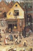 Pieter Bruegel battle between carnival and fast Sweden oil painting artist